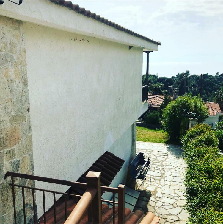 Bright & Spacious Seaview Villa Siviri Exterior foto